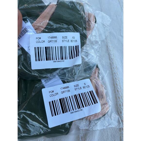 NWT J.Crew Curved-Waist Cheeky Bikini Bottom, Green, Sz S - Picture 2 of 5